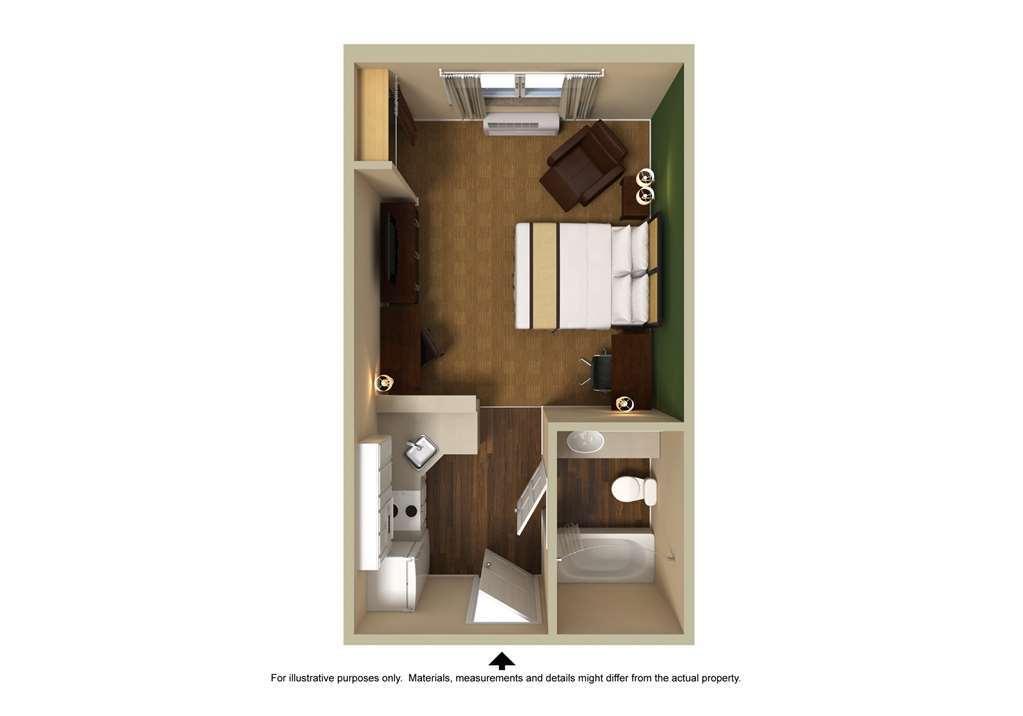 Extended Stay America Suites - Raleigh - Cary - Regency Parkway North 객실 사진